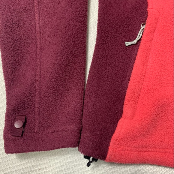 North Face Color Block Fleece Zip up Jacket - Picture 4 of 9